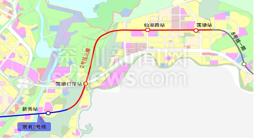 深圳地鐵2號(hào)線東延段（站點(diǎn)、線路圖、開通時(shí)間、最新消息）